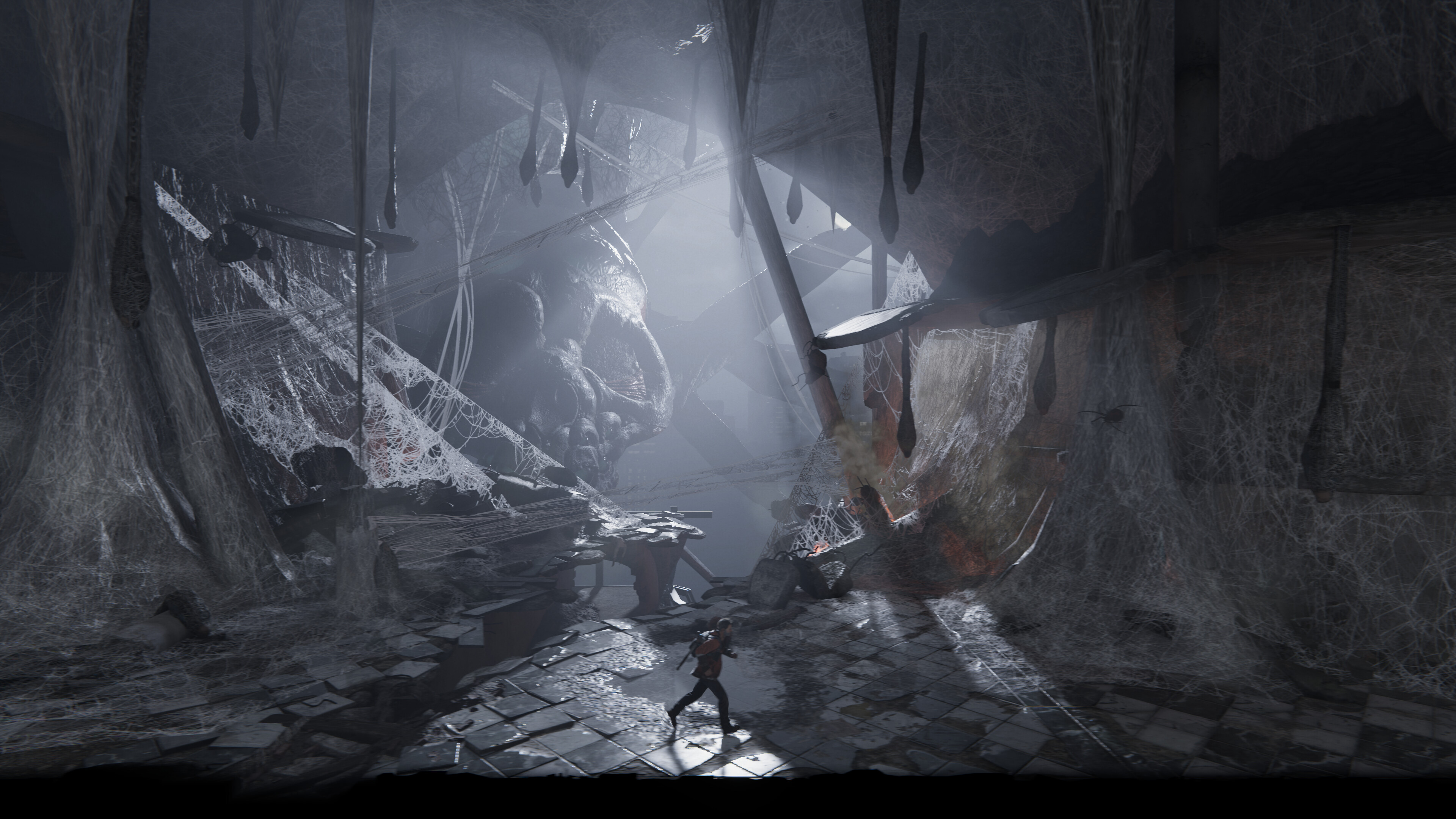 Hình ảnh gameplay độ phân giải 4K Abaddon giáng đòn tấn công vào cơ sở hạ tầng