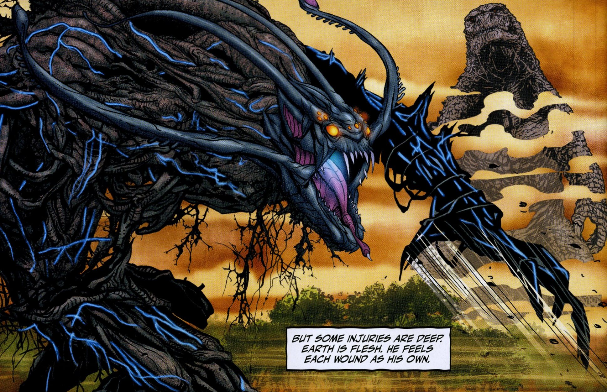 Vua Quái Thú Godzilla xuất hiện trừng phạt và khuất phục Titanus Amhuluk