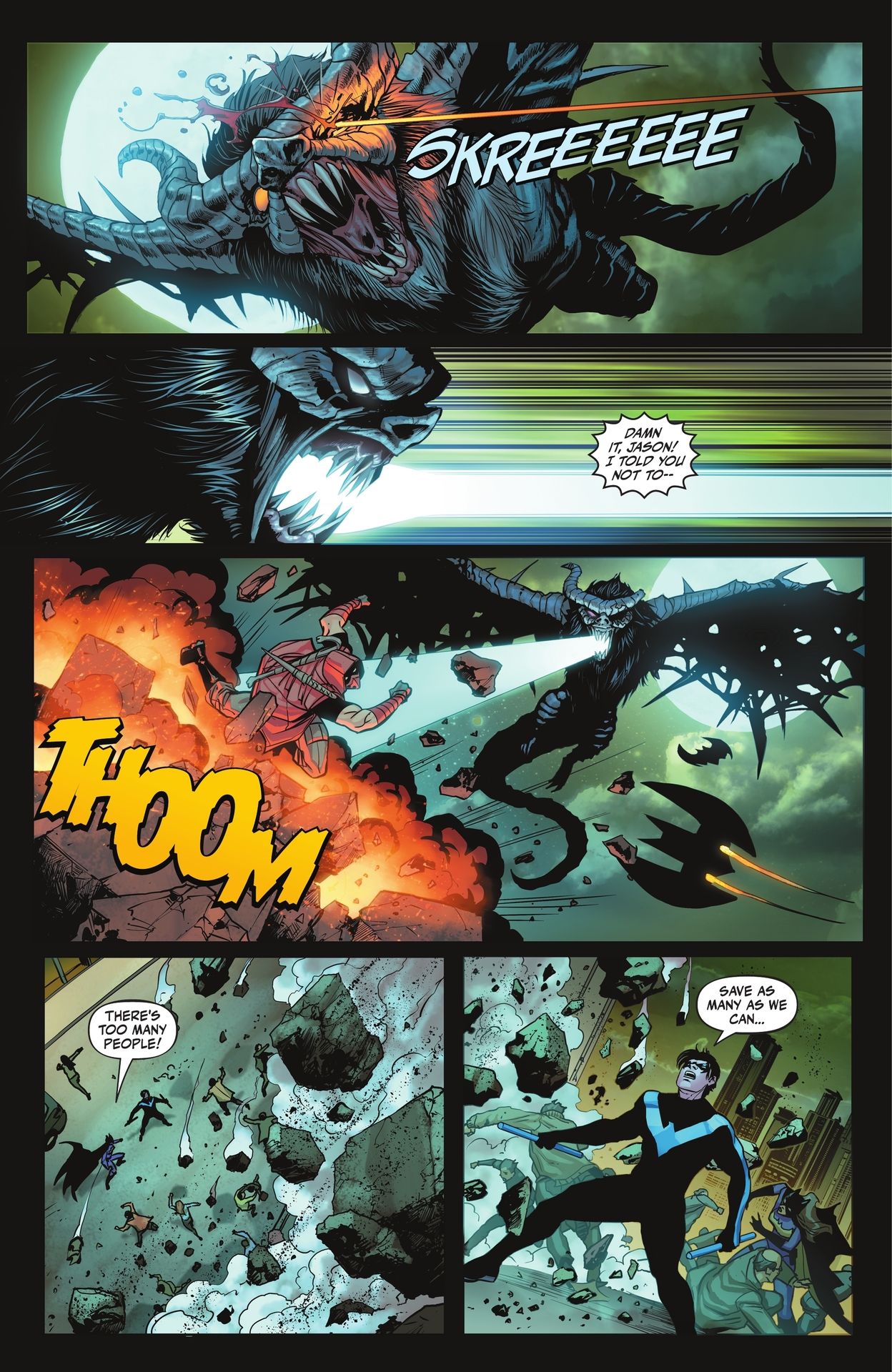 Batman đối đầu trực diện Titanus Camazotz trong Justice League vs. Godzilla vs. Kong