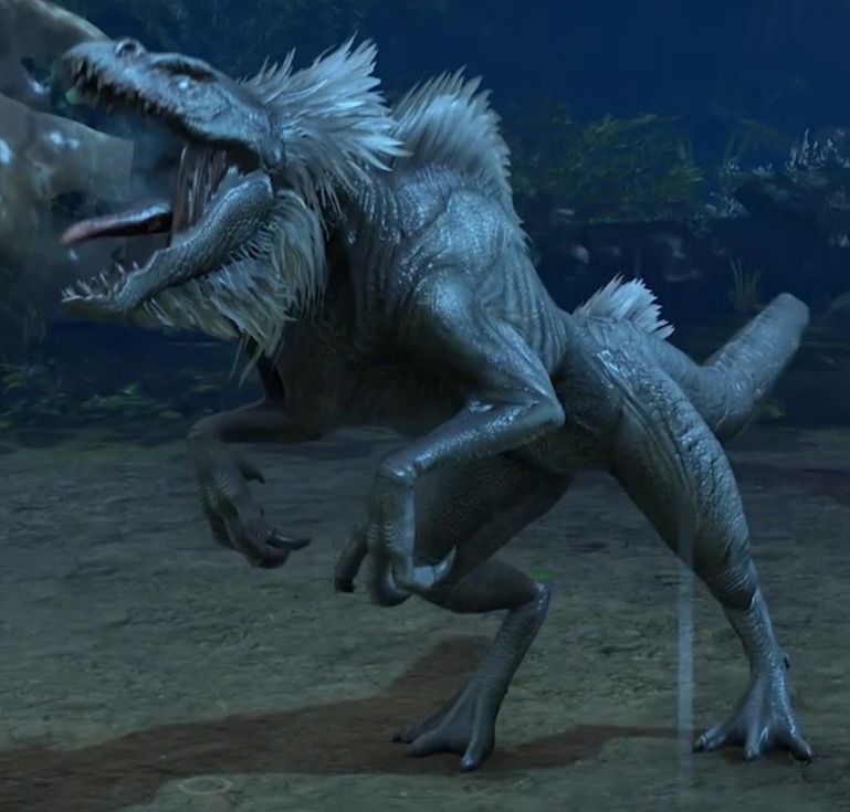 Biến thể đột biến Dire Death Jackal với bộ lông dựng ngược và gai sừng lớn