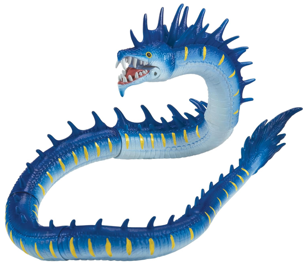 Góc chụp nghiêng mô hình uốn lượn linh hoạt của Drownviper