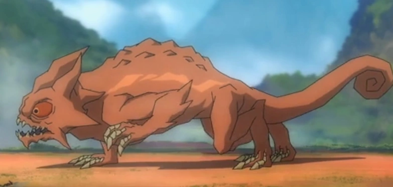 Bản vẽ kỹ thuật đồ họa định hình cấu trúc xương sọ của Giant Chameleon