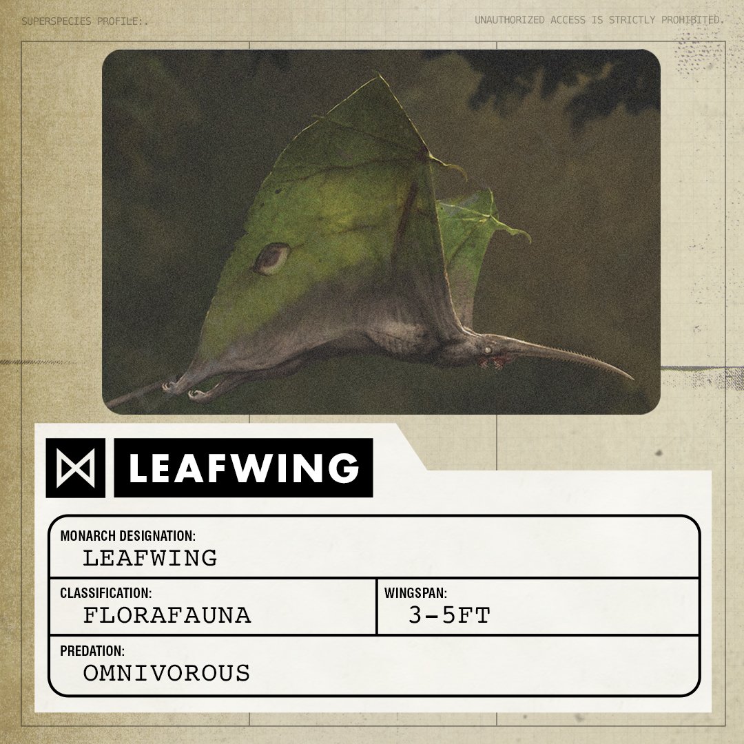 Hồ sơ siêu loài Monarch Superspecies Profile chính thức của Leafwing trên Đảo Đầu Lâu
