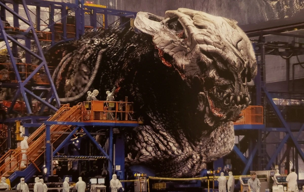 Bản vẽ concept art chính thức của Titanus Margygr trong Godzilla: King of the Monsters
