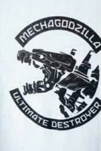 Tranh minh họa nghệ thuật số hoành tráng khắc họa Mechagodzilla gầm thét giữa khung cảnh Hong Kong rực lửa.