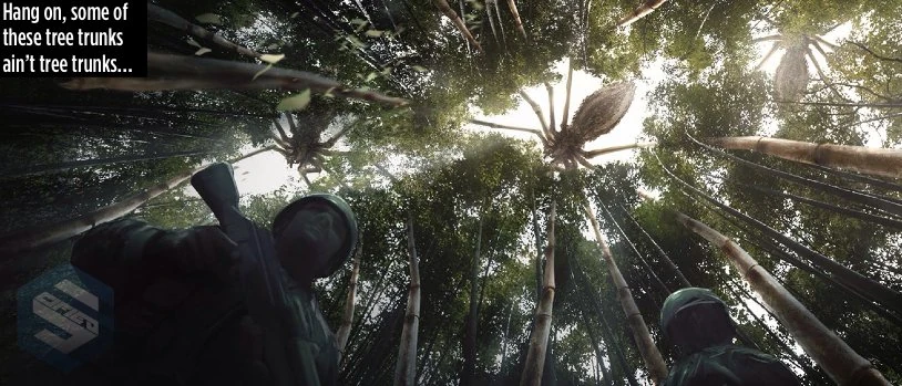 Bản vẽ concept art chính thức của Mother Longlegs từ họa sĩ Stefan Dechant