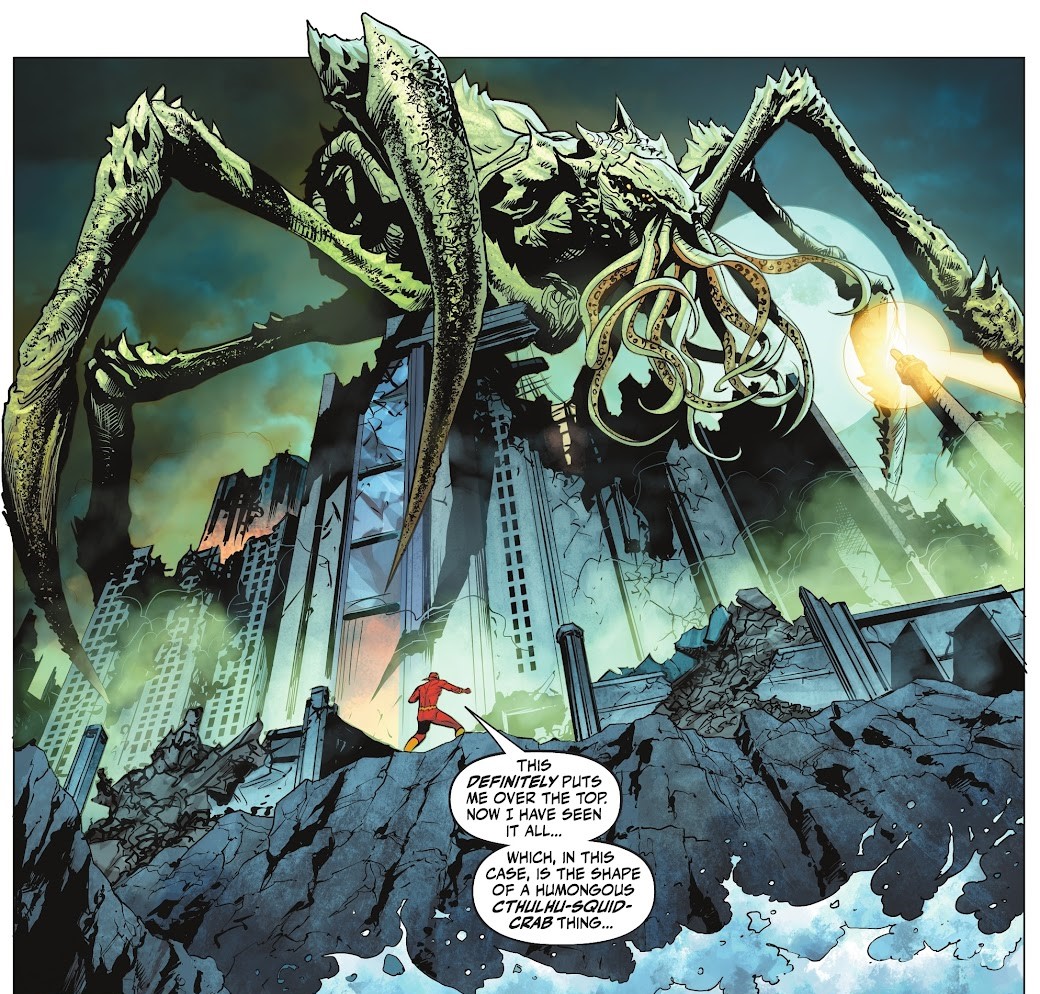 Titanus Scylla đại chiến các siêu anh hùng DC trong Justice League vs. Godzilla vs. Kong